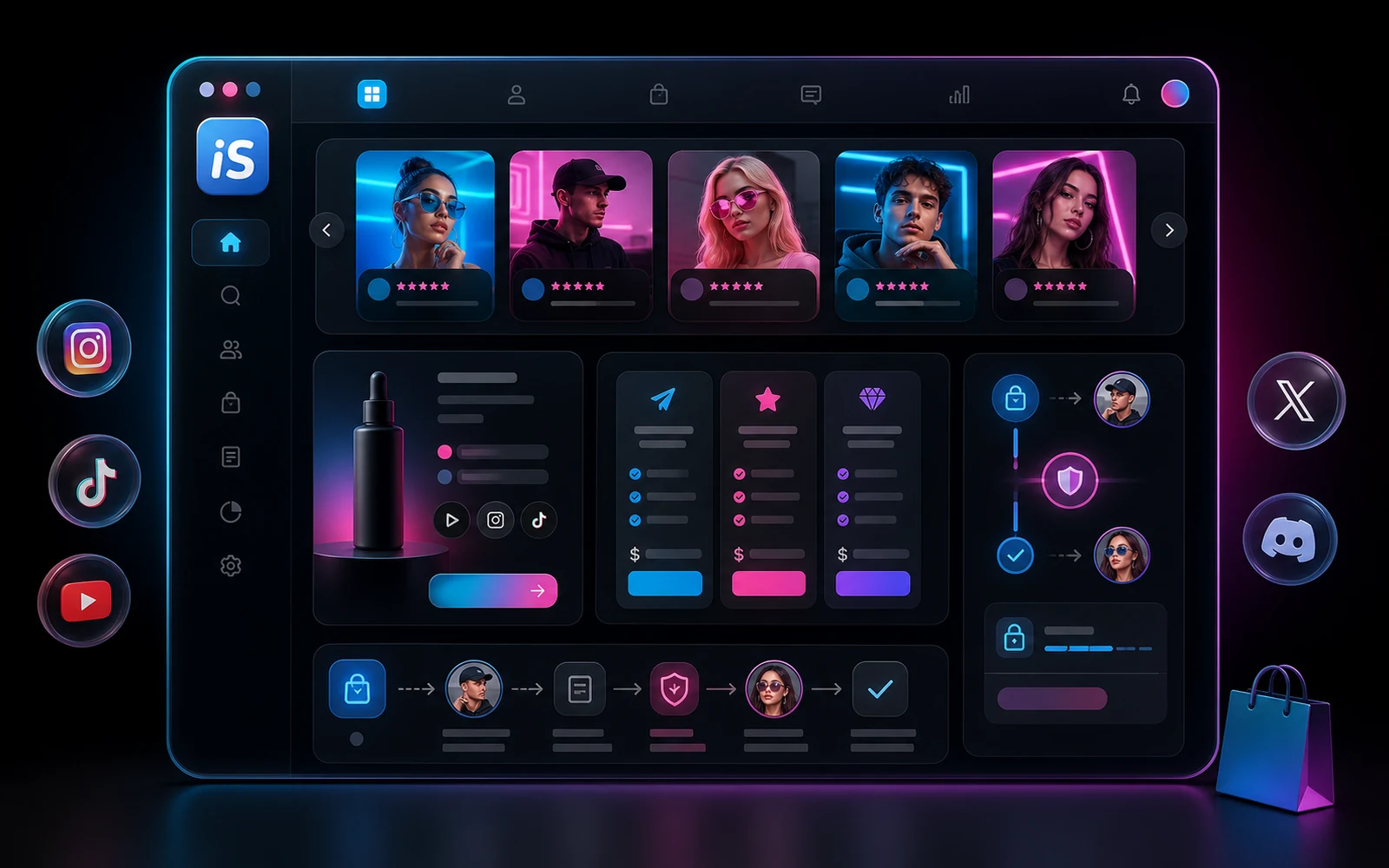 Social-Lancer product preview